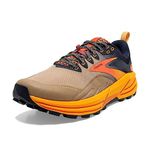 Brooks Mens Cascadia 16 Running Athletic and Training Shoes Tan 10 Medium (D)