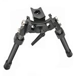 Tactical Carbon Fiber Swivel Bipod Adjustable for Long Range Hunting and Shooting (Sling Stud)