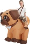 Blow Up Party Costumes,Inflatable Costume Adult,Dog Inflatable Costume,Halloween Costumes for Men Women (72INCH)