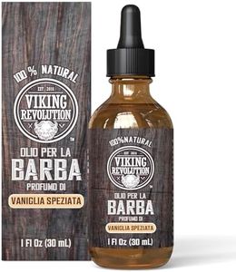 Viking Revolution - Olio Barba Uomo con Argan & Jojoba - Ammorbidisce e Rinforza la Barba - Vaniglia Speziata - 30ml