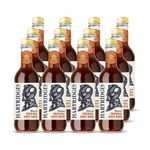 Hartridges Traditional Root Beer, Non-Alcoholic Soft Drink Pack Of 12x 330ml Bottles. Celebrated Taste, Sparkling Drink With Natural Extracts And No Artificial Colours. Suitable For Vegans