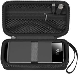 ANKHOH Portable Bank Charger Case for Charmast for VRURC for OHOVIV for SABANI for YILANS for CFIAI for LOVELEDI for RGVOTA for Miday for RONEGN for POIYTL for IAPOS Fast Charging Battery(Black)