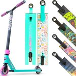 Pro Stunt Scooter for Kids Ages 5-12 Lightweight Durable Trick Scooter for Skatepark and Street – Easy Assembly – Madd Gear MG2 (Sugar Rush)