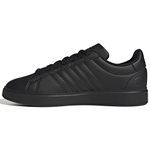 adidas Mens GRAND COURT 2.0 TRAINING SHOES, Black/black/white, 8.5 US