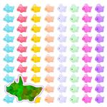 Weirui 120 Pcs Mini Dinosaur Figures, Mini Resin Dinosaurs Luminous Mini Resin Animals Dinosaur Toys Mini Figures Tiny Resin Dinosaurs Mini Figurines for Garden Landscape Aquarium Dollhouse Decor