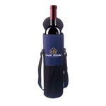 Outer Woods Insulated 1 Bottle Bag | Water Bottle Bag | Wine Cooler Bag | Bottle Cooler Bag - Navy