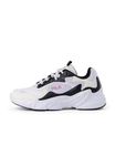 FILA COLLENE CB Teens Sneaker, White-Black, 4.5 UK