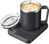 Coffee Mug Warmer & Mug Set for Des