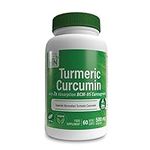 Turmeric Curcumin Complex 500mg | as BCM-95 Curcugreen Clinically Studied | Vegan Certified | (Non-GMO and Hypoallergenic | by Health Thru Nutrition (Pack of 60)