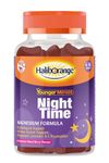 Haliborange YoungerMinds Night-time Gummies for Kids 6–16 | Sugar-Free Sleep Support with Magnesium, L-Tryptophan, B6 & Lavender | Promotes Relaxation & Bedtime Routine – 60 Gummies