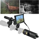 DIY Rifle Night Vision Scope with CCD and Flashlight for Riflescope Outdoor Night Hunting Optics