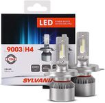 SYLVANIA 9003 | H4 LED Powersport Headlight Bulbs for Off-Road Use or Fog Lights - 2 Pack