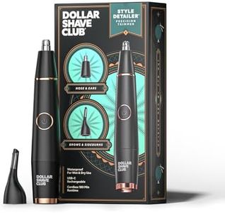 Dollar Shave Club | Style Detailer Precision Trimmer | Trimmer for Nose, Ears, Brows and Sideburns