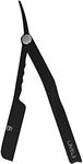 L3 Milly Razor - Fast and East to Assemble - Excellent Grip and Control - Straight Razor Holder- Level Three Razor Holder Black