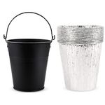 Grisun Wood Pellet Grill Drip Grease Bucket for Traeger, Pit Boss, Z Grill, Camp Chef, Green Mountain Grills Metal Pail Accessories