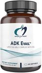 Designs for Health ADK Evail - 5000 IU VIT D3 with Vitamins A, E (Annatto Gamma Delta Tocotrienols), K (K1 + K2) - Fat Soluble Vitamin D Complex - Bone + Immune Support - Non-GMO (60 Softgels)