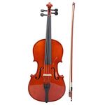 Viola 16 Inch Color Spruce Viola with Bow Bridge Rosin Case for Music Lovers Stringed Instrument Stringed Instrument Percussion Instrument