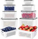 4 PCS Fruit Storage Containers for 