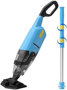 Oxseryn aspirateur Piscine Batterie sans Fil Rechargeable avec Une Aspiration Plus Forte, Temps d'exécution 60 Minutes,Costume pour piscines Hors Sol et spas
