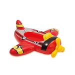 Intex Red Airplane Childrens Inflatable Ride On Pool Cruiser Beach Float Toy