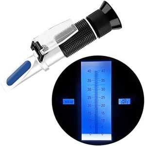 DEF Refractometer for Measuring Diesel Exhaust Fluid Concentration of Diesel Engines Refractometer 0-40% AdBlue Urea Concentration Refractometer with ATC Automatic Temperature Compensation