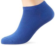 ESPRIT Men's Basic Uni 2-Pack M SN Cotton Low-Cut Plain 2 Pairs Trainer Socks, Blue (Deep Blue 6046), 5.5-8