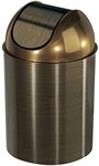 Umbra Mezzo Swing-Top Waste Can, 2.5-Gallon (9 L), Bronze