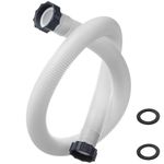 1.5" Diameter 29060E Pool Pump Replacement Hose for Intex Filter Pumps Sand Pump & Saltwater Systems - 59" Long(1 Pack)