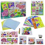 Bhavik Craft KIT for Kids Cards - Crafted Creations | Card Making Activity Kit | Greeting Cards Decoration Material |,Plastic, Multicolor