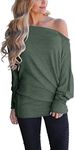 Lacozy Women's Sexy Off Shoulder To