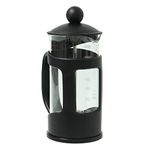 Apollo Black Coffee Plunger / 350ml Jug - 2 Cup/Caffettiera French Filter Press/Tempered Glass