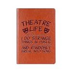 WHLBHG Theatre Life Leather Journal