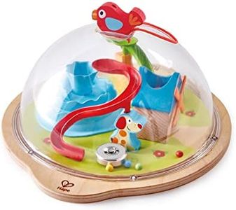 Hape Globe-Aventure de la Vallée Ensoleillée, Jouet 3D avec Labyrinthe Magnétique, Jouet pour Enfant avec Coupole Transparente, Personnages et Accessoires