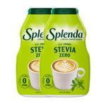 SPLENDA LIQUID Stevia Zero Calorie Sweetener drops, 3.38 Fl Oz Bottle (Stevia, 2 Pack)