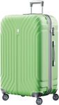 AnyZip Luggage Expandable PC ABS Durable Suitcase with Spinner Wheels TSA Lock Checked-Large 28 Inch LightGreen