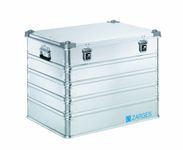 Zarges K470 Aluminum Hard Protective Carrying Case, Portable Stackable Storage, Customizable Safe Lock Box, Dust and Water Resistant (28.3 x 20.5 x 22.8 Inches)