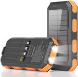 Solar Charger Power Bank 38800mAh,