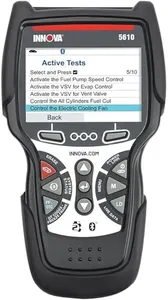 Innova 5610 OBD2 Bidirectional Scan Tool - Understand Your Vehicle, Pinpoint What's Wrong, and Complete Your Repairs with Less Headache, Updates Included, US-Based Technical Support
