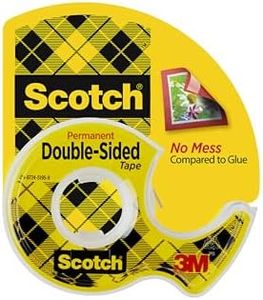 Scotch 237 Double Sided Tape, Transparent, 19 mm x 7.62 m