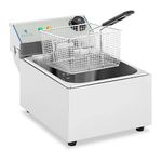 Royal Catering Deep Fryer, 3200W, 10L, Stainless Steel, ECO-Model