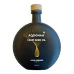 AQOONAA Himalayan Hemp Seeds Oil 200ml | Supports Hair Growth, Reduces Hairfall & Dandruff | Rich in Omega 3 & 6 |Multipurpose Oil |Cold Pressed| Skin Repair, Face Oil, Anti-Ageing & Anti-Inflammatory