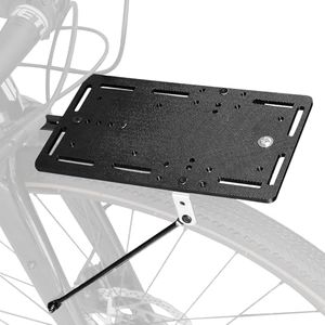Gravel Bike Universal Cargo Rack | 15KG Heavy-Duty Load | Anti-Slip Platform | Front/Mid Mount & Brompton Compatible (MAX)