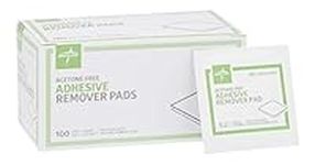 Medline Adhesive Remover Pads, Acet