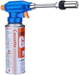 SANON Soplete De Cocina, Soplete, Soplete Cocina, Soplete Fontanero, Soplete De Cocina Profesional, Pistola De Encendido De Llama De Antorcha De Gas, Antorcha De Gas Butano Con Manguera Flexible