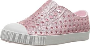 Native Shoes 4894401383369 Flat, Milk Pink Bling/Shell White, 12 UK Child