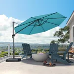 PURPLE LEAF 11 Feet Patio Umbrella 