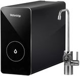 Waterdrop D6 Reverse Osmosis Water Filter, 600 GPD Under Sink Reverse Osmosis System, Reduce PFAS, 2:1 Pure to Drain, Tankless RO Water Filter System, Smart LED Faucet, Easy Installation