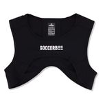 SOCCERBEE-X-Vest - Chest-Open GPS Tracker Vest for Outdoor Team Sports Athletes Such as Soccer, Football, Rugby, and Lacrosse, Black, Medium