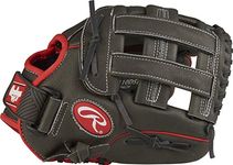Rawlings | MARK OF A PRO LITE Youth Baseball Glove | Right Hand Throw | 11" - Pro H-Web | Black/Grey