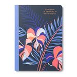 Composition Notebook by Compendium: Tell Every Place I’m Dreaming of That I Am On My Way. — Lay-Flat Binding, 80 Lined Pages, Multicolor (10017)